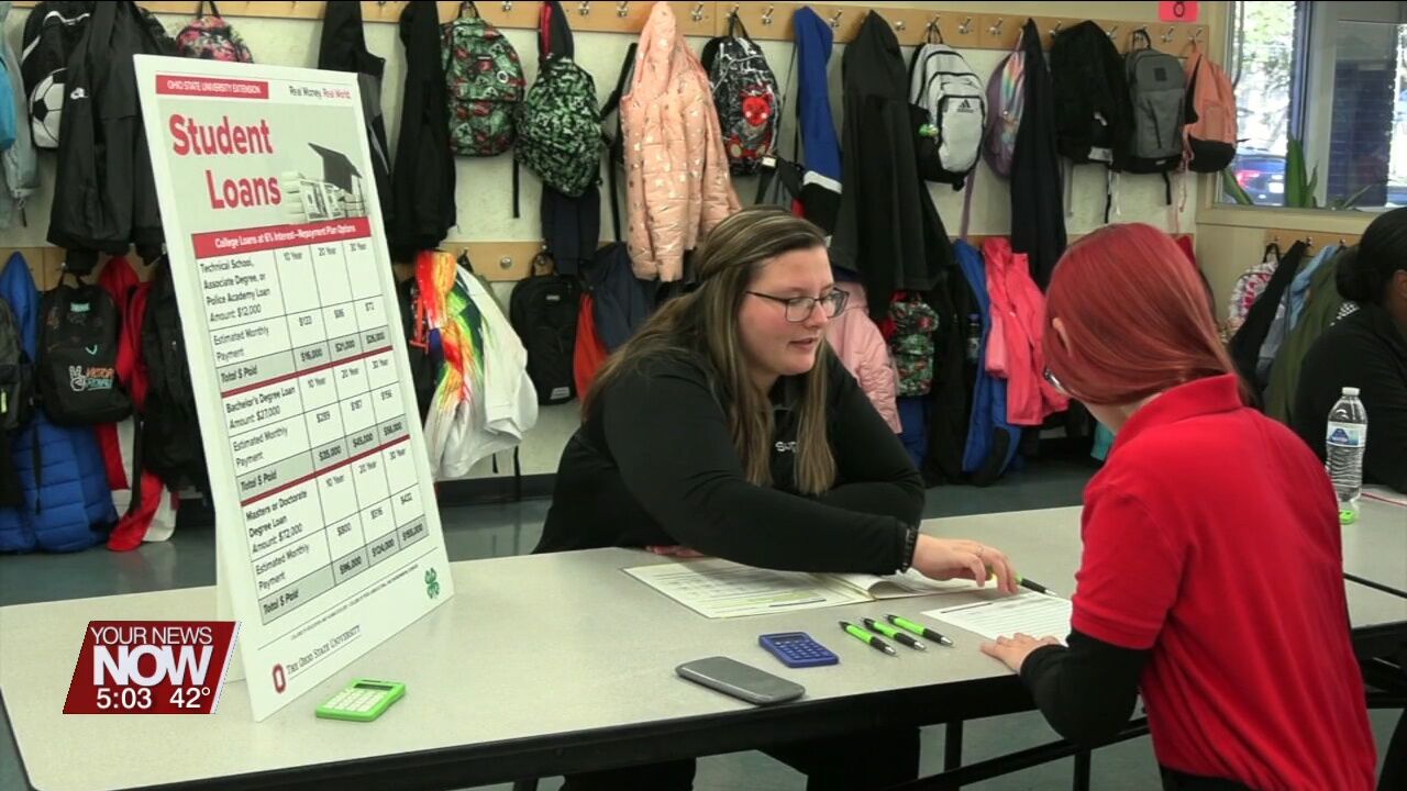 Heir Force Academy students learn about money management with Real Money Real World program